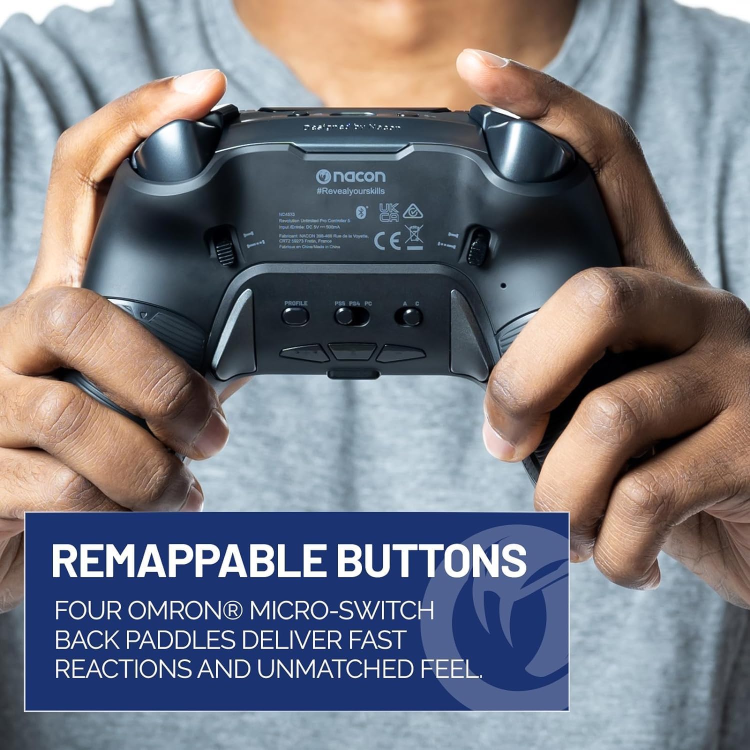Nacon Revolution 5 Pro Controller PS5/PS4/PC - Black Nacon Revolution 5 Pro Controller PS5/PS4/PC - Black
